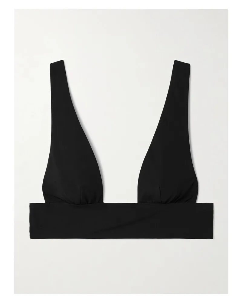 Kiki De Montparnasse Echauffe Bikini-oberteil Mit Verzierung - Schwarz Schwarz