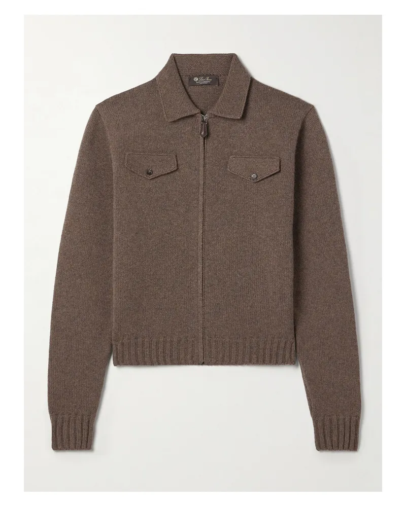 Loro Piana Parksville Jacke Aus Kaschmir - Braun Braun