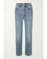 Totême Classic Hoch Sitzende Jeans Blau