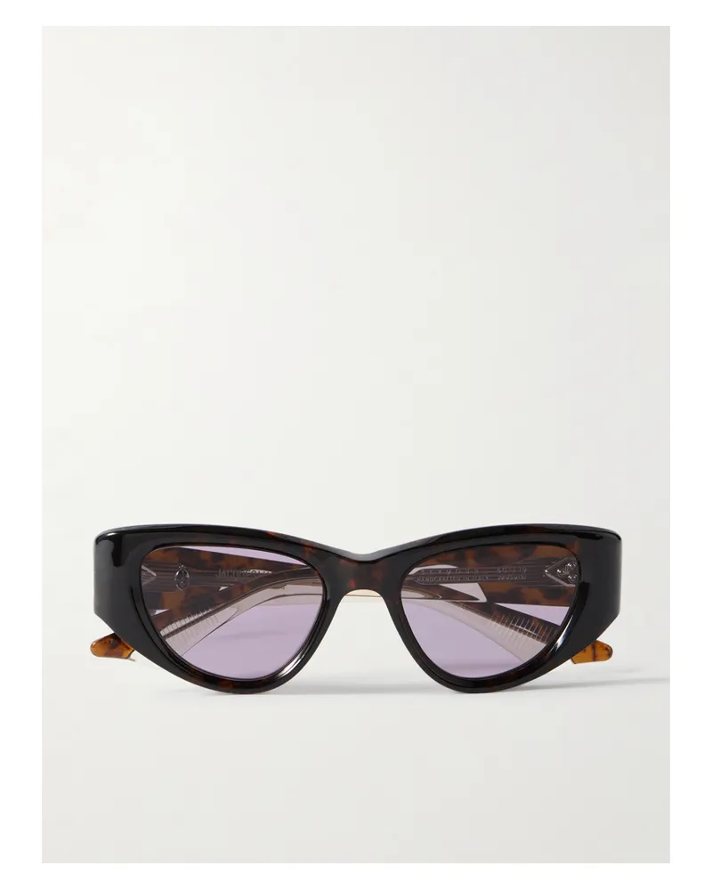 Jacques Marie Mage Seymour D-frame Tortoiseshell Acetate Sunglasses Tortoiseshell