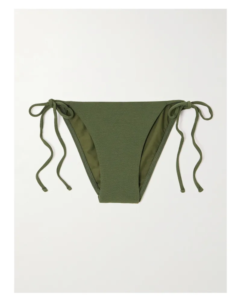 Matteau The String Bikini-höschen Aus Recyceltem Stretch-material - Grün Grün