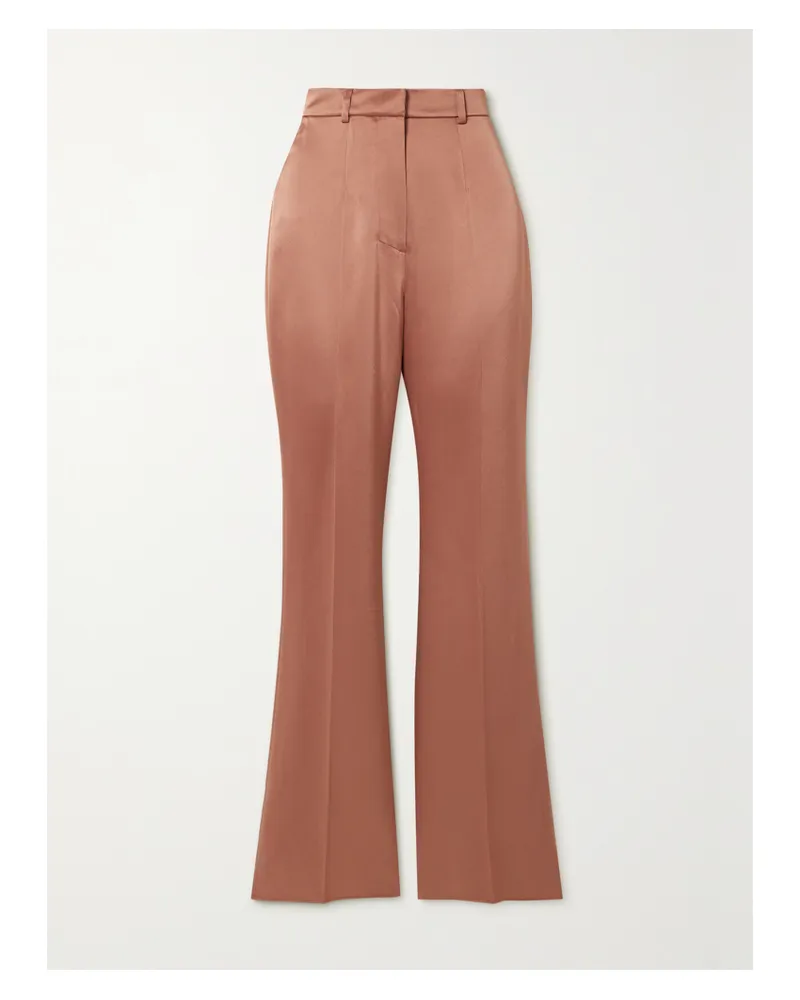 Nanushka Leena Hose Mit Geradem Bein Aus Satin - Pink Pink