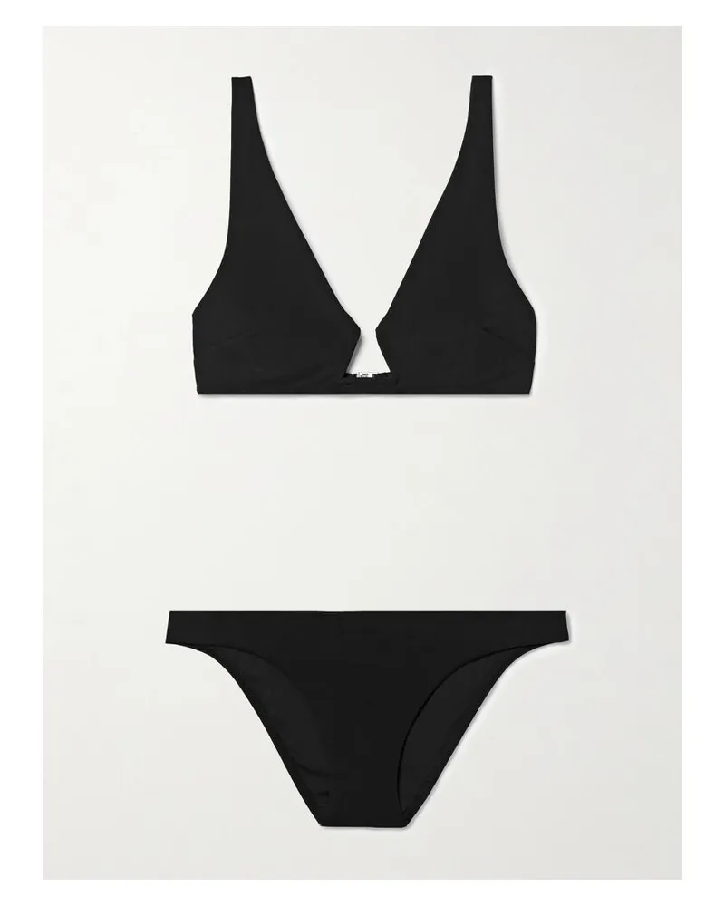 Zimmermann Rhiannon Bikini Mit Cut-out - Schwarz Schwarz