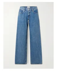 SLVRLAKE Lexi Tief Sitzende Jeans mit Weitem Bein Blau