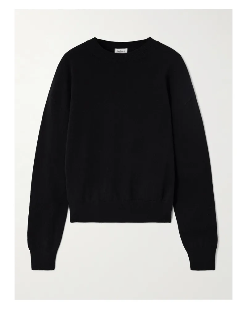 Saint Laurent Kaschmirpullover - Schwarz Schwarz