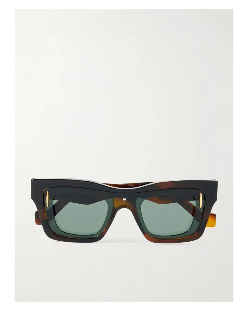 Loewe Sonnenbrille Mit Eckigem Rahmen Aus Azetat In Hornoptik - Braun Braun