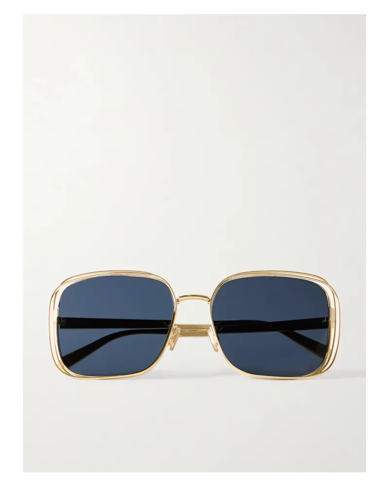 Dior Fildior S1u farbene Oversized-sonnenbrille Gold