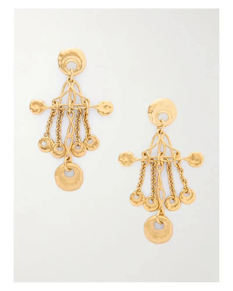 Chloé Goldfarbene Ohrringe Gold