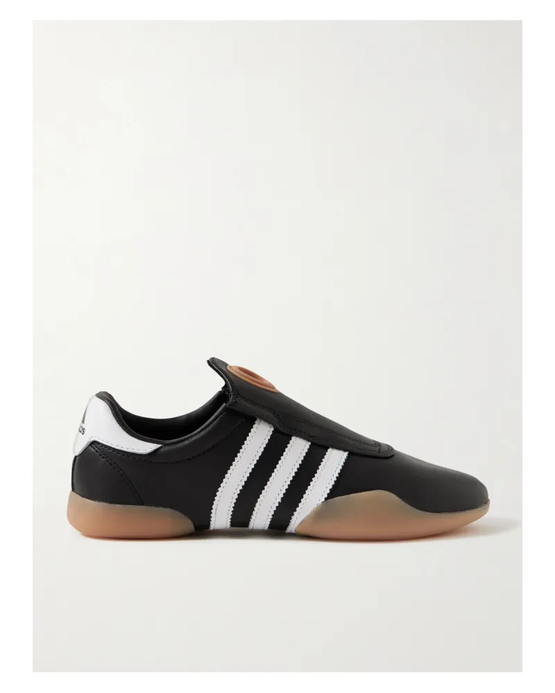 adidas Taekwondo Mei Sneakers Aus Leder - Schwarz Schwarz