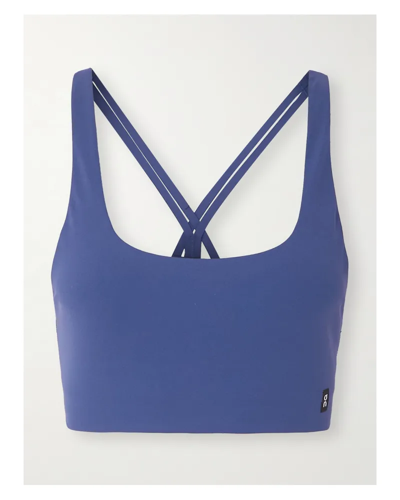 ON Studio Sport-bh Aus Recyceltem Stretch-material - Blau Blau