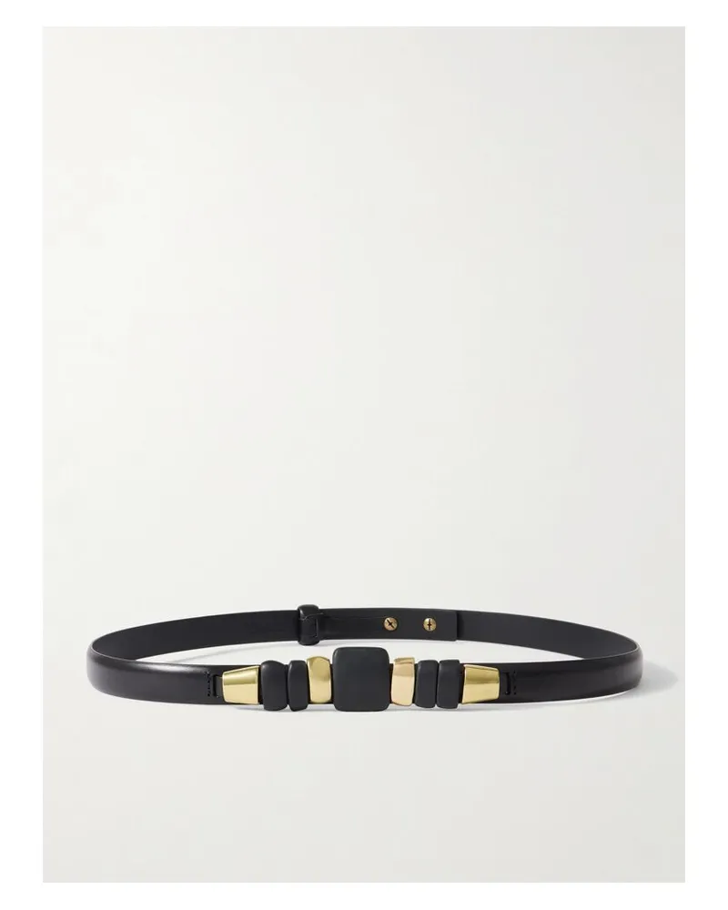 Isabel Marant Raissa Ledergürtel Mit Verzierungen - Schwarz Schwarz