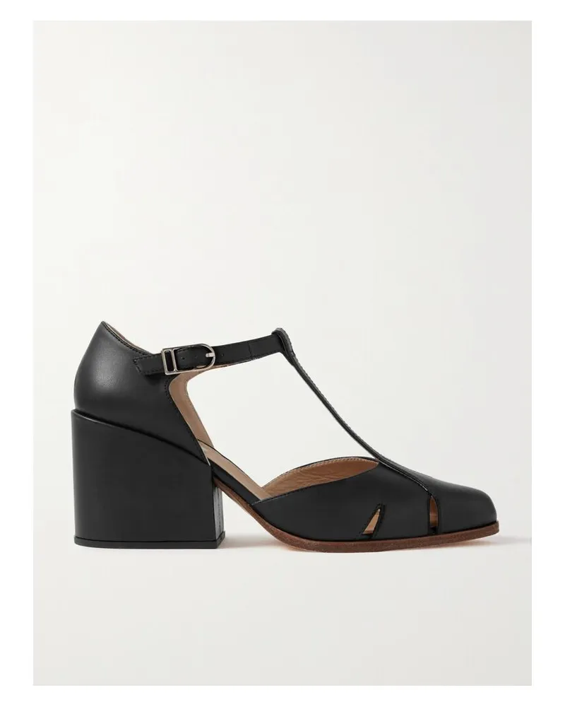 Gabriela Hearst Net Sustain Hawes Mary-jane-pumps Aus Leder - Schwarz Schwarz