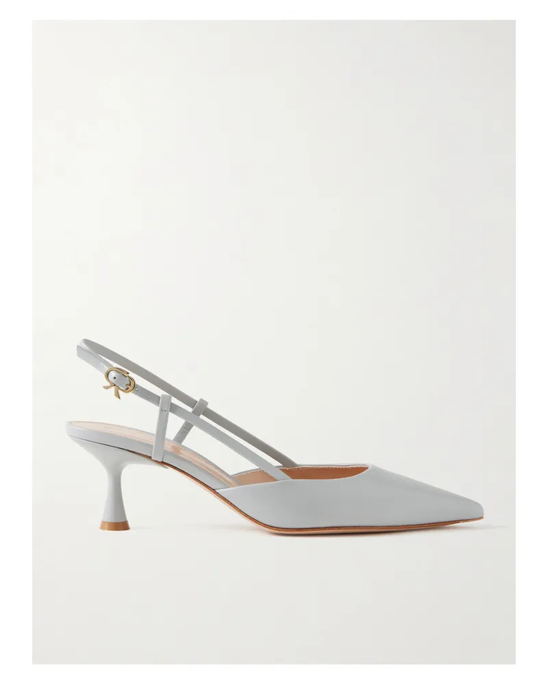 Gianvito Rossi Ascent 55 Slingback-pumps Aus Leder - Grau Grau