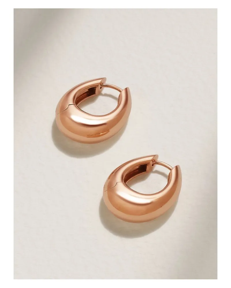Ananya Chakra Icon Creolen Aus 18 Karat Roségold Gold