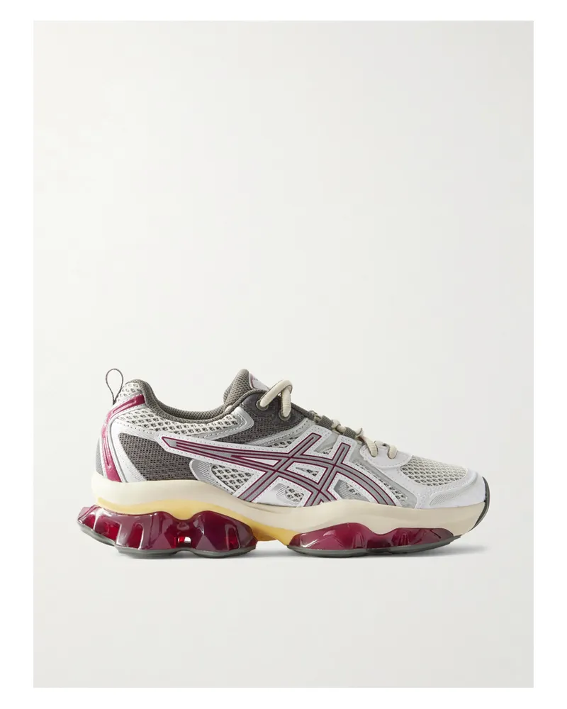 Asics Gel-quantum Kinetic Sneakers Aus Mesh - Grau Grau