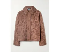 Bernadette Jacke Aus Gestepptem Shell - Braun