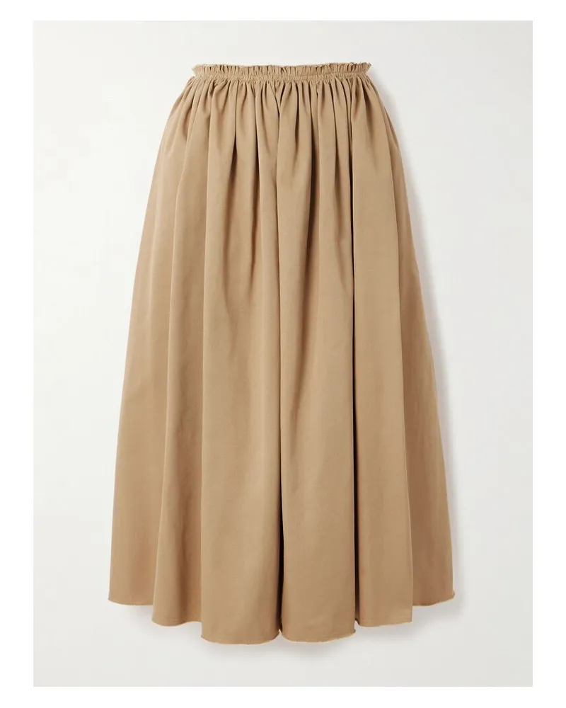 Gabriela Hearst Chiara Midirock Aus Baumwoll-twill - Braun Braun