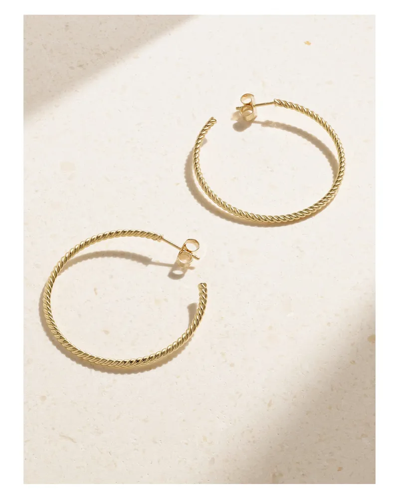 David Yurman Cablespira® Creolen Aus 18 Karat Gold Gold