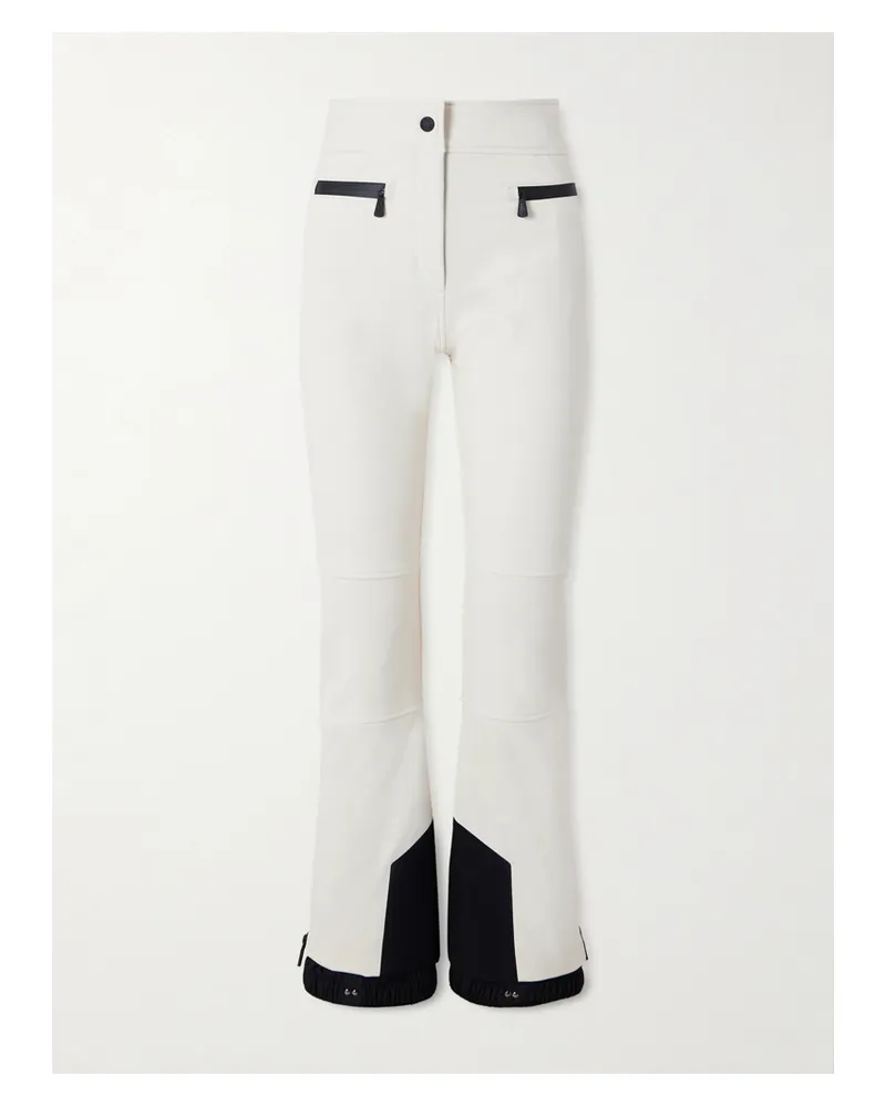 Moncler Bootcut-skihose - Creme Creme