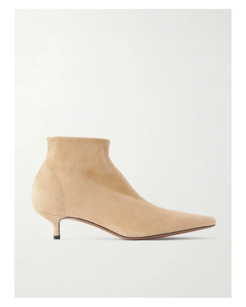 NEOUS Idra Ankle Boots Aus Veloursleder - Neutral Neutral