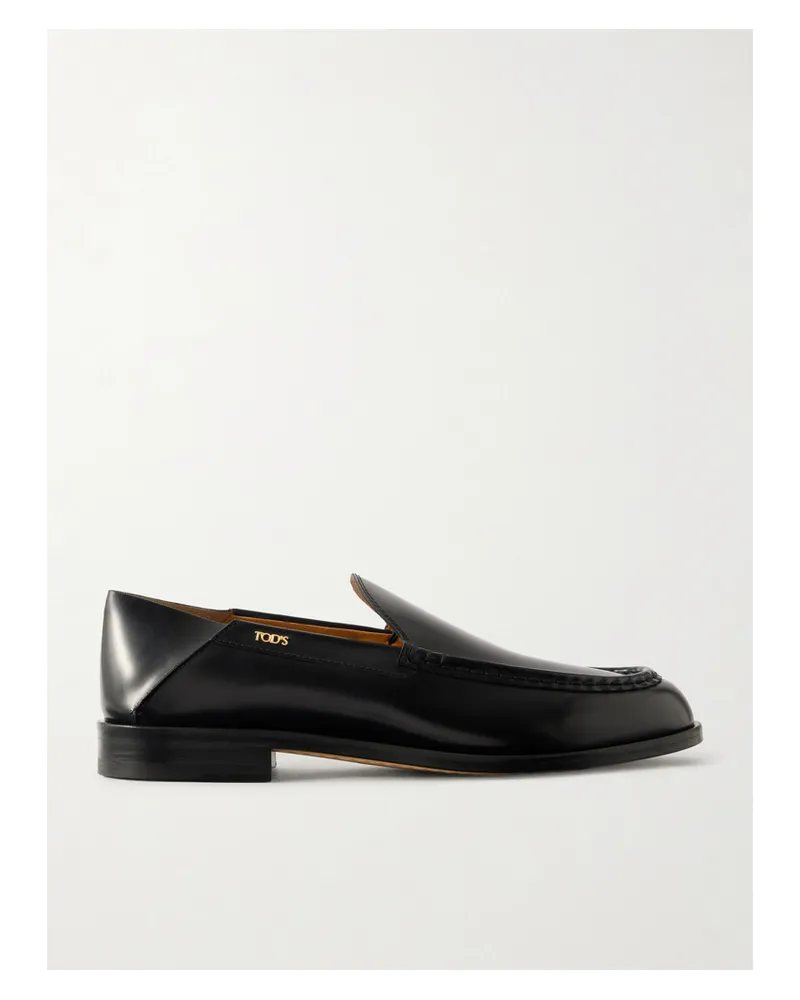 TOD'S Matte Loafers Aus Leder - Schwarz Schwarz