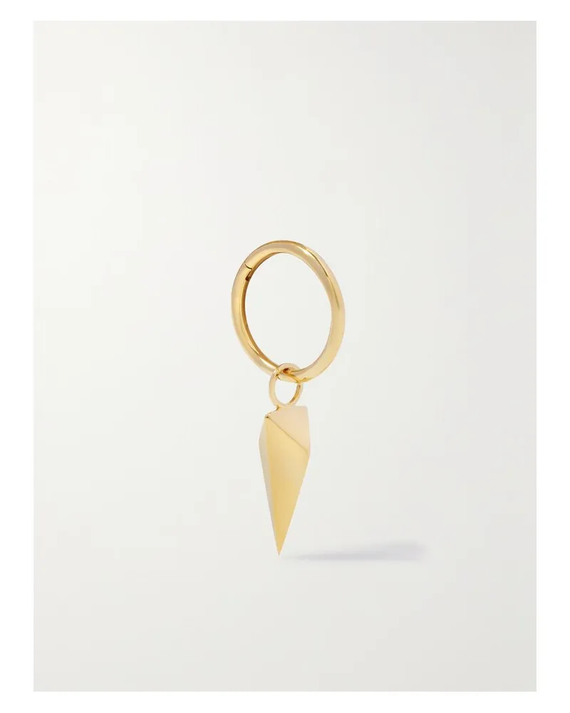 Maria Tash Faceted Spike 8mm Einzelner Ohrring Aus 14 Karat Gold Gold