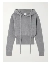 Patou Hoodie aus einer Merinowollmischung Grau