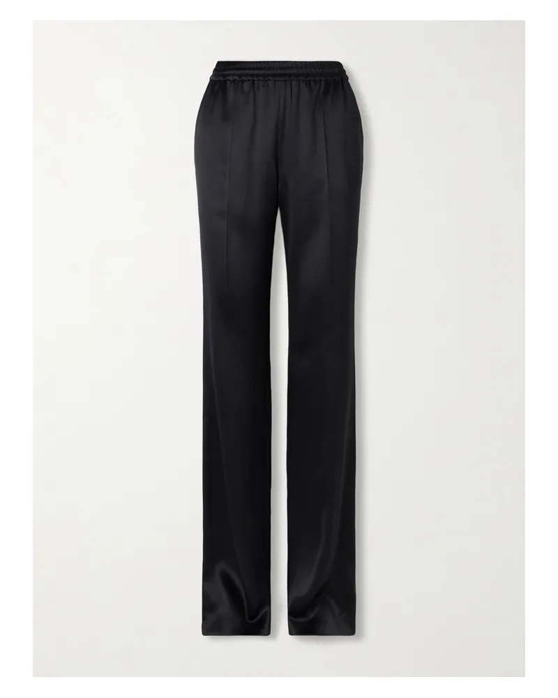 Tom Ford Silk-satin Pants - Black Black