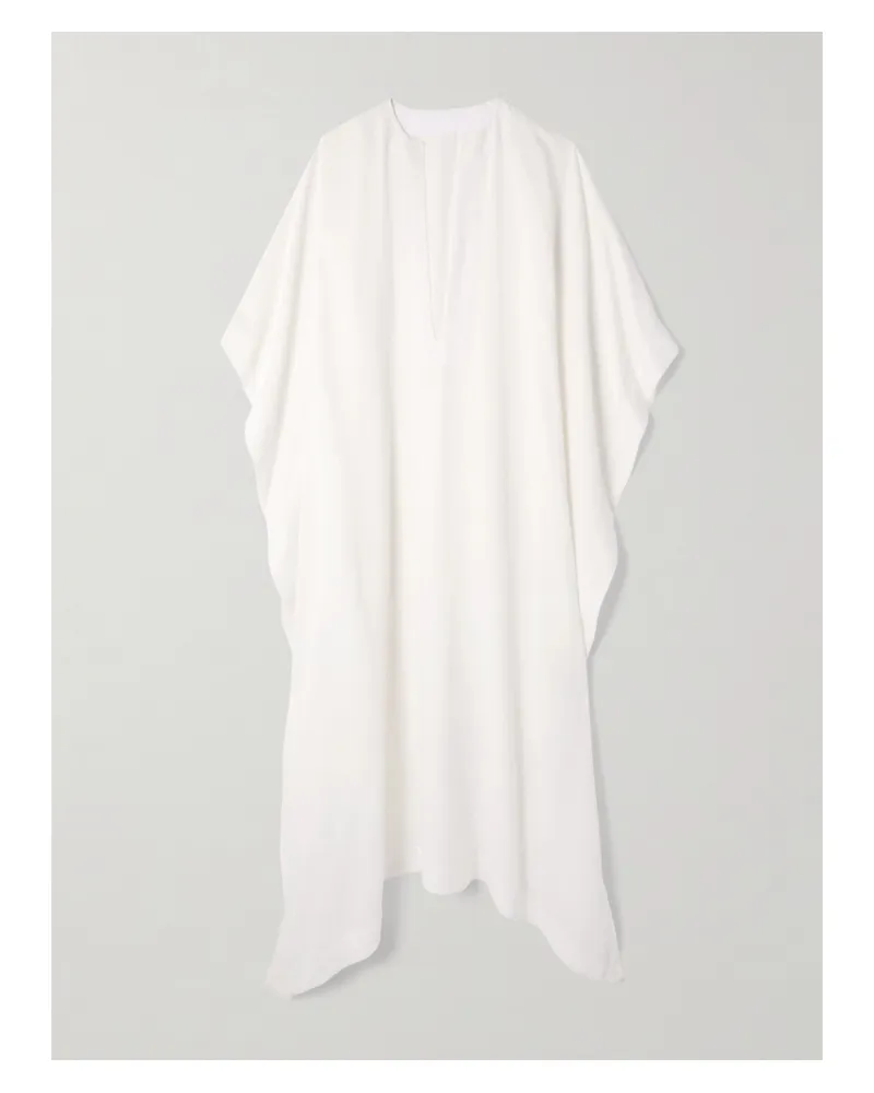 Alaïa Crepe Maxi Dress - White White