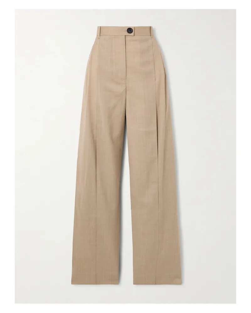 Peter Do Hose Aus Einer Wollmischung Mit Cut-outs - Neutral Neutral