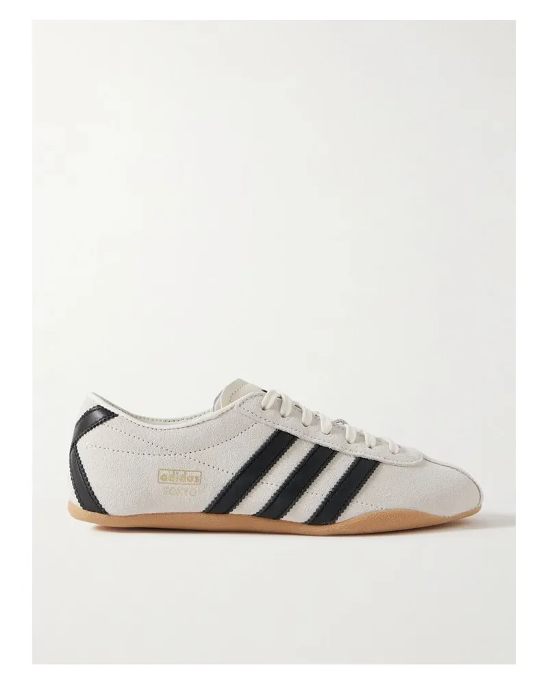 adidas Tokyo Sneakers Aus Veloursleder Mit Lederbesätzen - Wollweiß Wollweiß