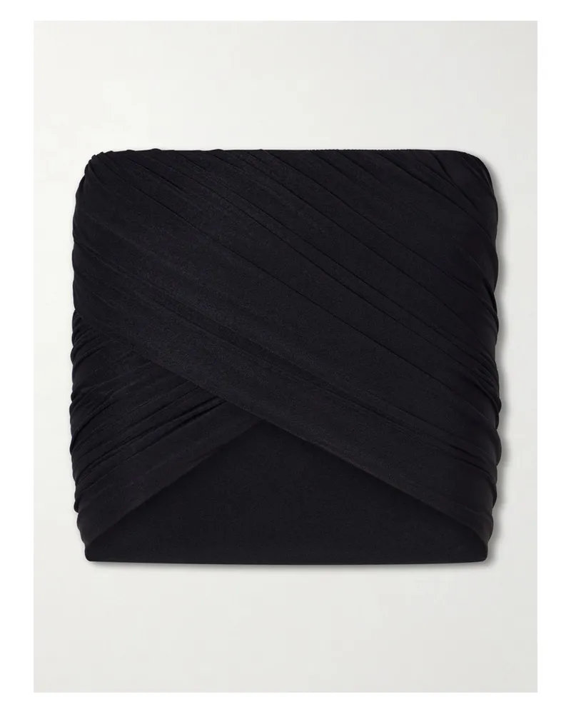 Rick Owens Luna Stretch-jersey Mini Skirt - Black Black