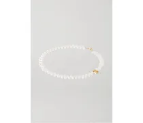 Alighieri La Calliope Perlenkette mit Vereten Details Gold