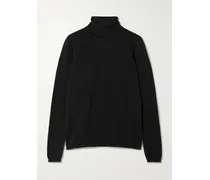 Saluto Rollkragenpullover Aus Wolle - Schwarz