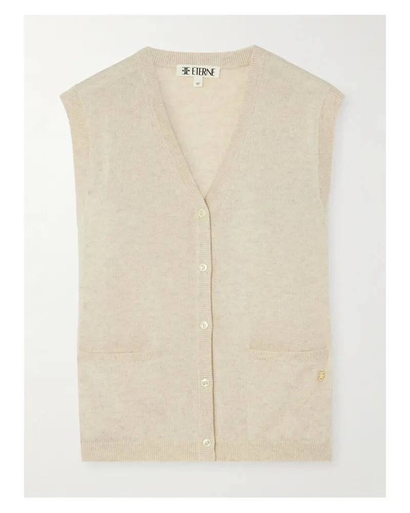 ÉTERNE Elton Weste Aus Kaschmir - Neutral Neutral