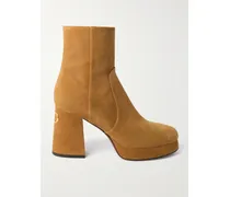 Fawcette 90 Suede Ankle Boots - Brown