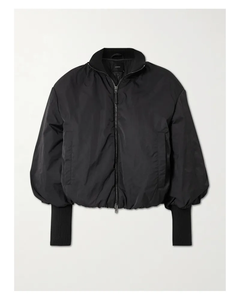 Joseph Bart Bomberjacke Aus Shell - Schwarz Schwarz