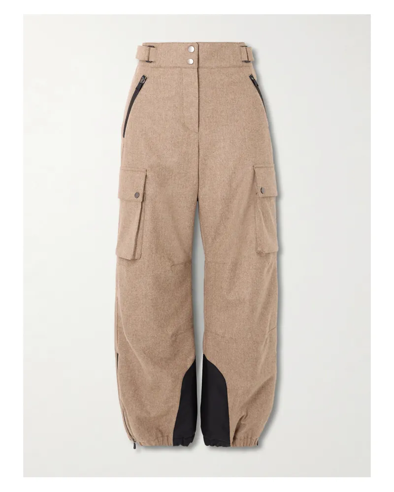 Brunello Cucinelli Skihose Aus Wolle Mit Schmal Zulaufendem Bein - Braun Braun