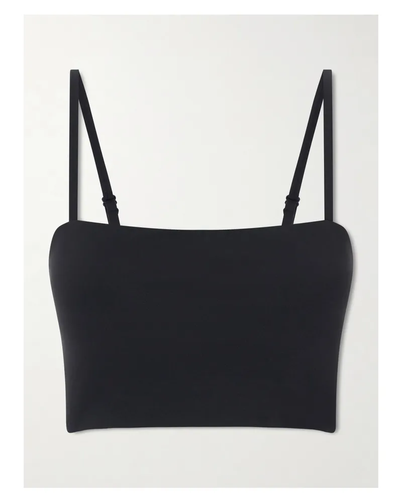 LULULEMON Sport-bh Aus Nulu™-material Mit Mesh-einsatz - Schwarz Schwarz