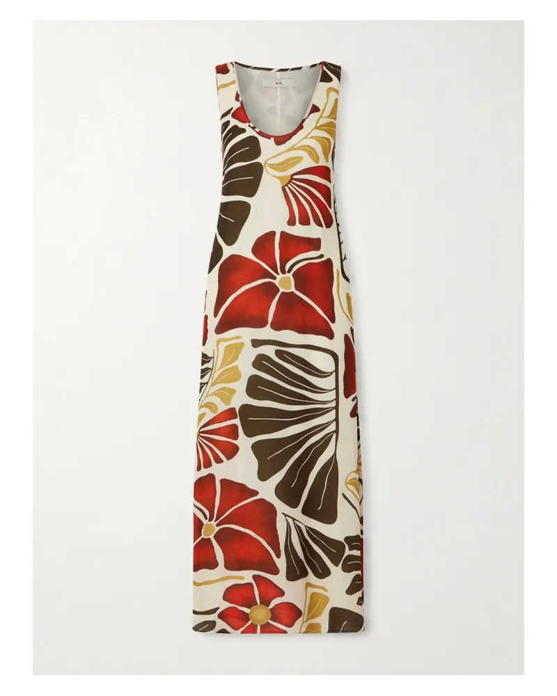 SIR Julietta Printed Twill Maxi Dress - Multi Multi
