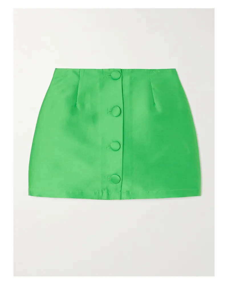 DESTREE Lucio Minirock Aus Taft - Grün Grün