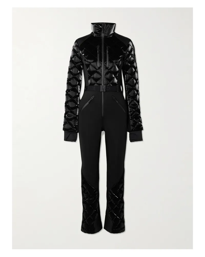 Mackage Inga Skianzug Mit Daunenfüllung, Steppmuster Und Gürtel - Schwarz Schwarz