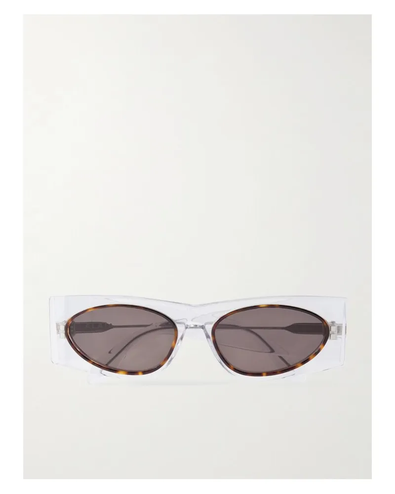 Alaïa Sonnenbrille Mit Eckigem Rahmen Aus Azetat - Neutral Neutral