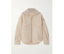Cardigan Aus Bouclé Aus Einer Wollmischung - Wollweiß