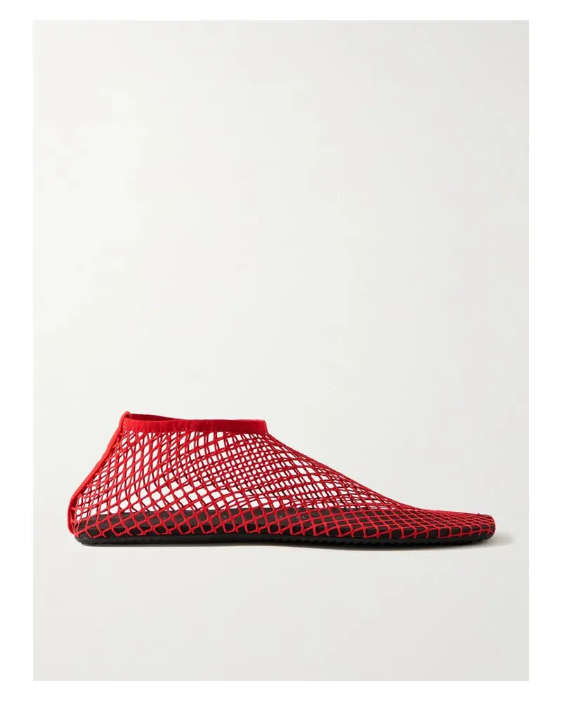 Christopher Esber Flache Schuhe Aus Mesh - Rot Rot
