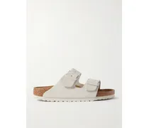 Arizona Suede Sandals - White