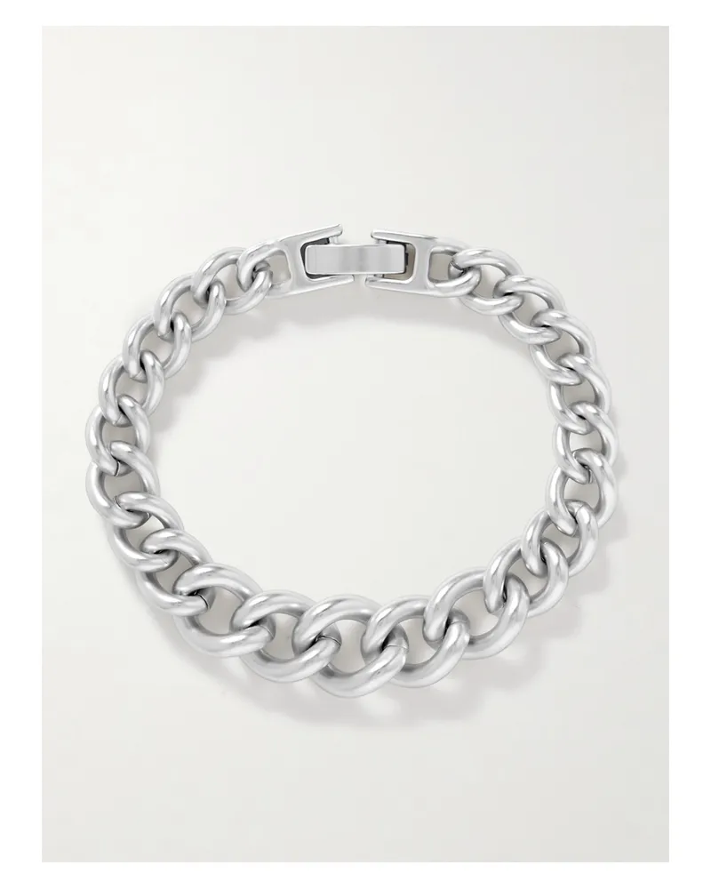 Roxanne Assoulin The Graduated Silver-tone Bracelet Silver