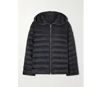 Moncler Hooded Quilted Shell Down Jacket - Black