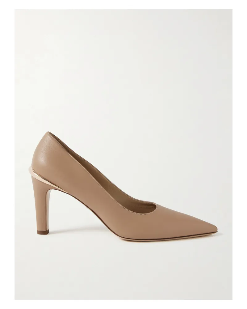 Gabriela Hearst Edwina Pumps Aus Veloursleder - Neutral Neutral