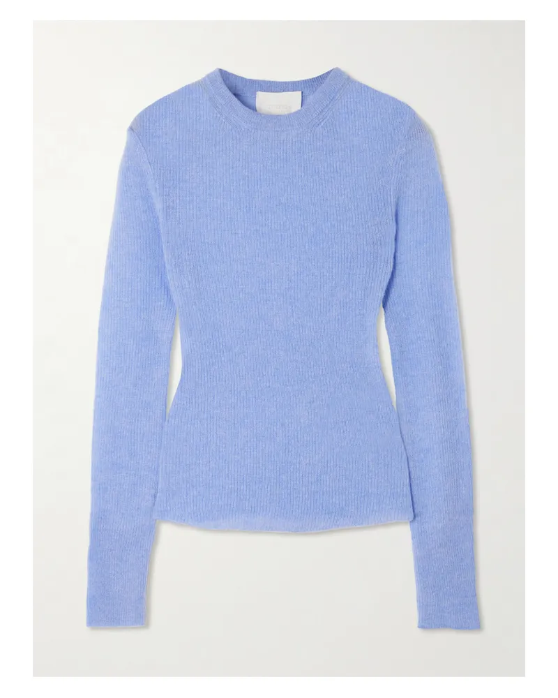 Citizens of humanity Alessia Wool And Cashmere-blend Sweater - Blue Blue